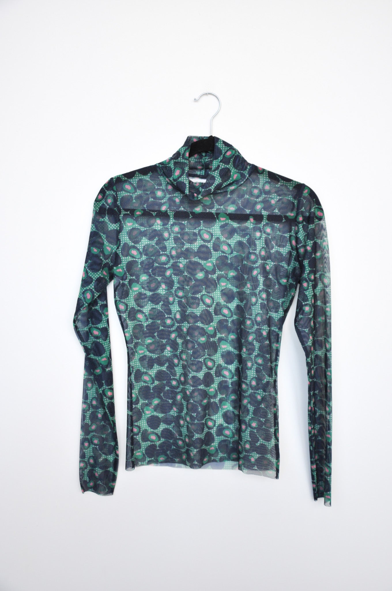 Henrik Vibskov Mesh Longsleeve - Green/Navy