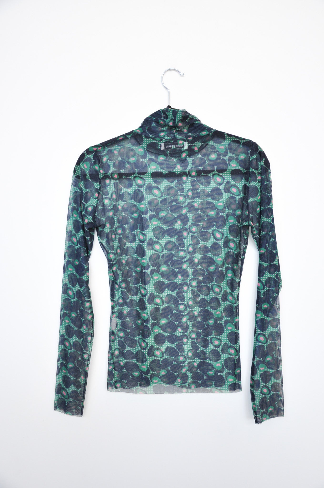 Henrik Vibskov Mesh Longsleeve - Green/Navy