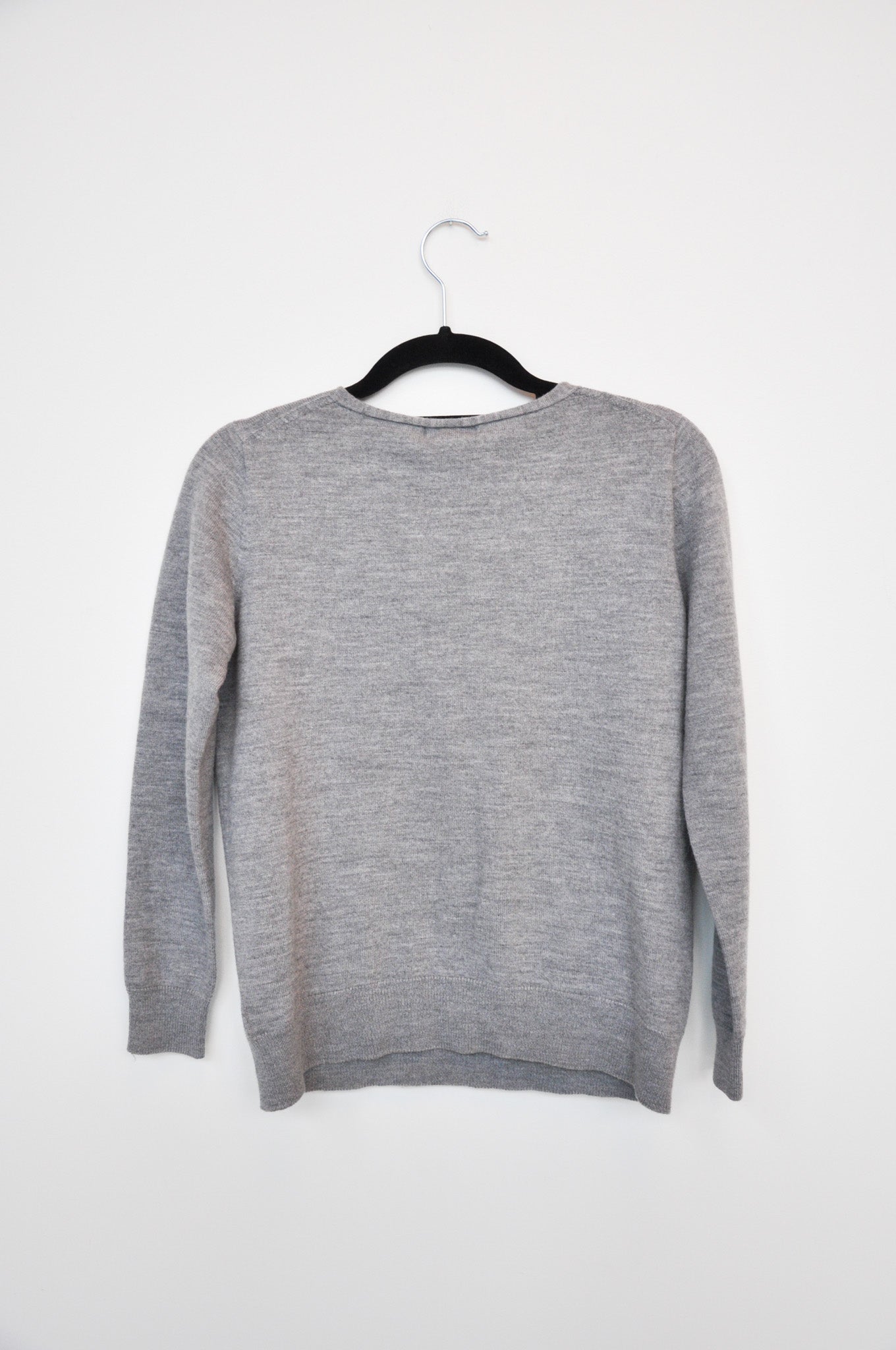 Standard Issue V-Neck Sweater - Grey