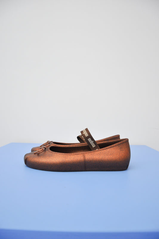 Melissa Ballet Flats - bronze