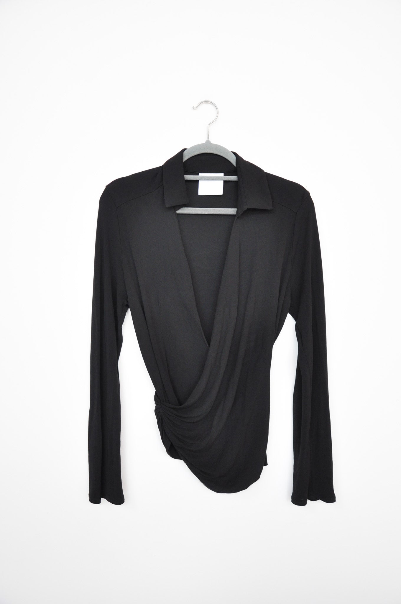 Paris Georgia Cross Front Top - Black