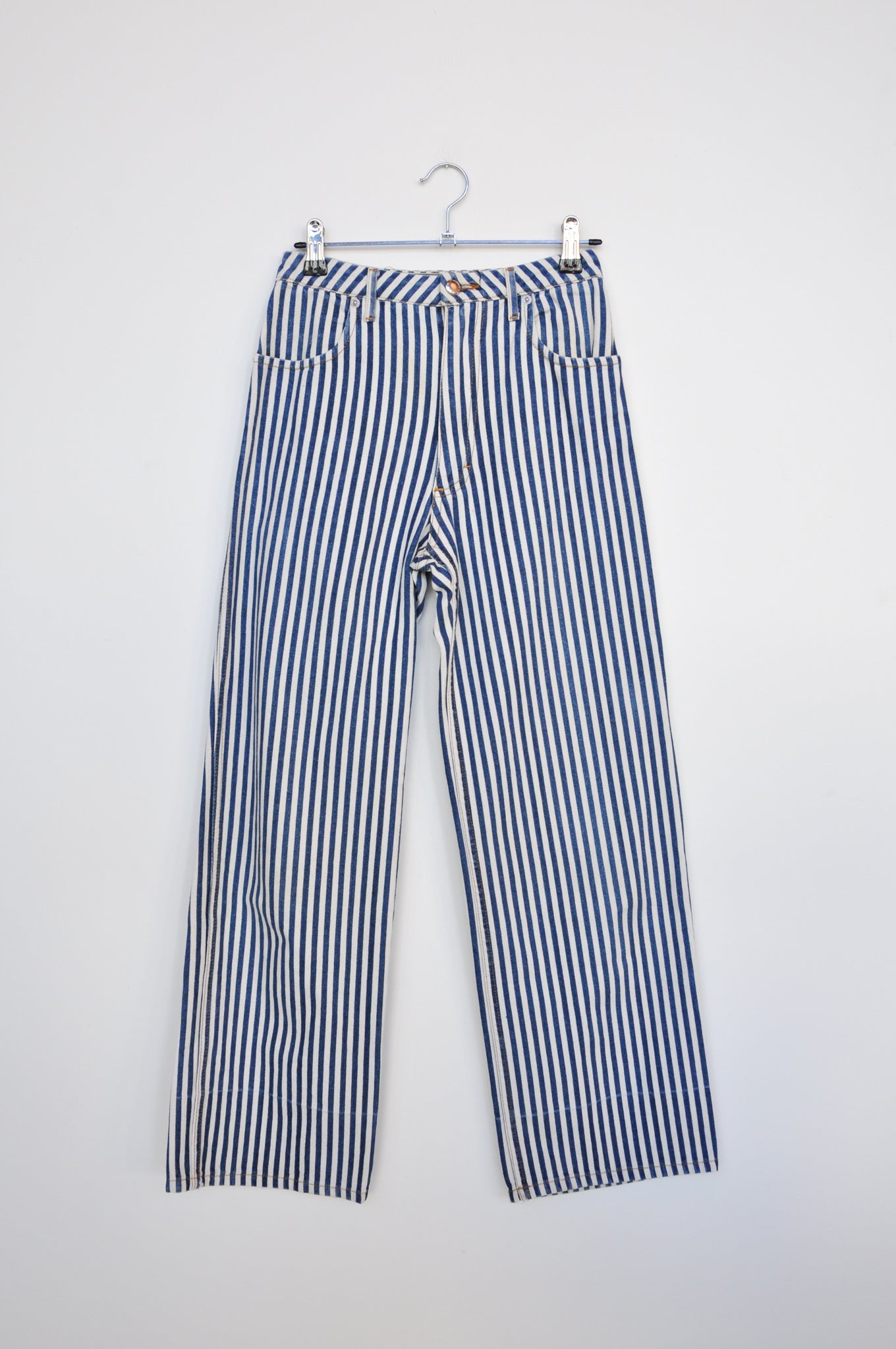 Eckhaus Latta Jeans - Indigo / White Stripe