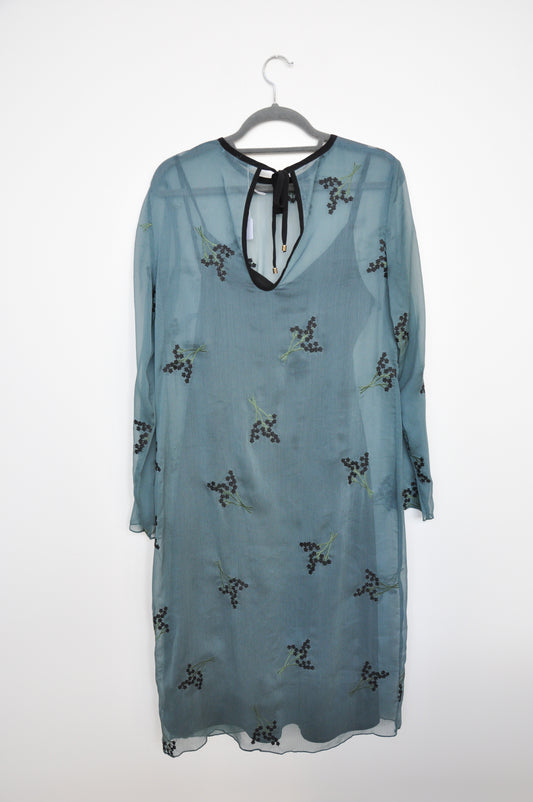 Kate Sylvester Dress - blue/black