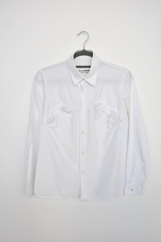 Junya Watanabe Bow Shirt - white