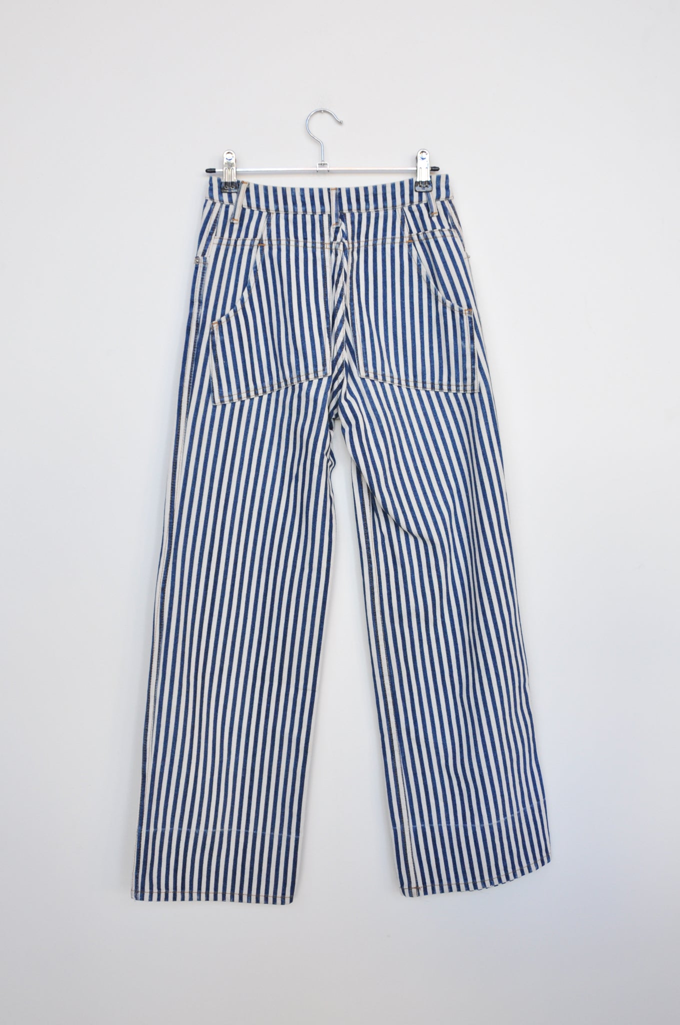 Eckhaus Latta Jeans - Indigo / White Stripe