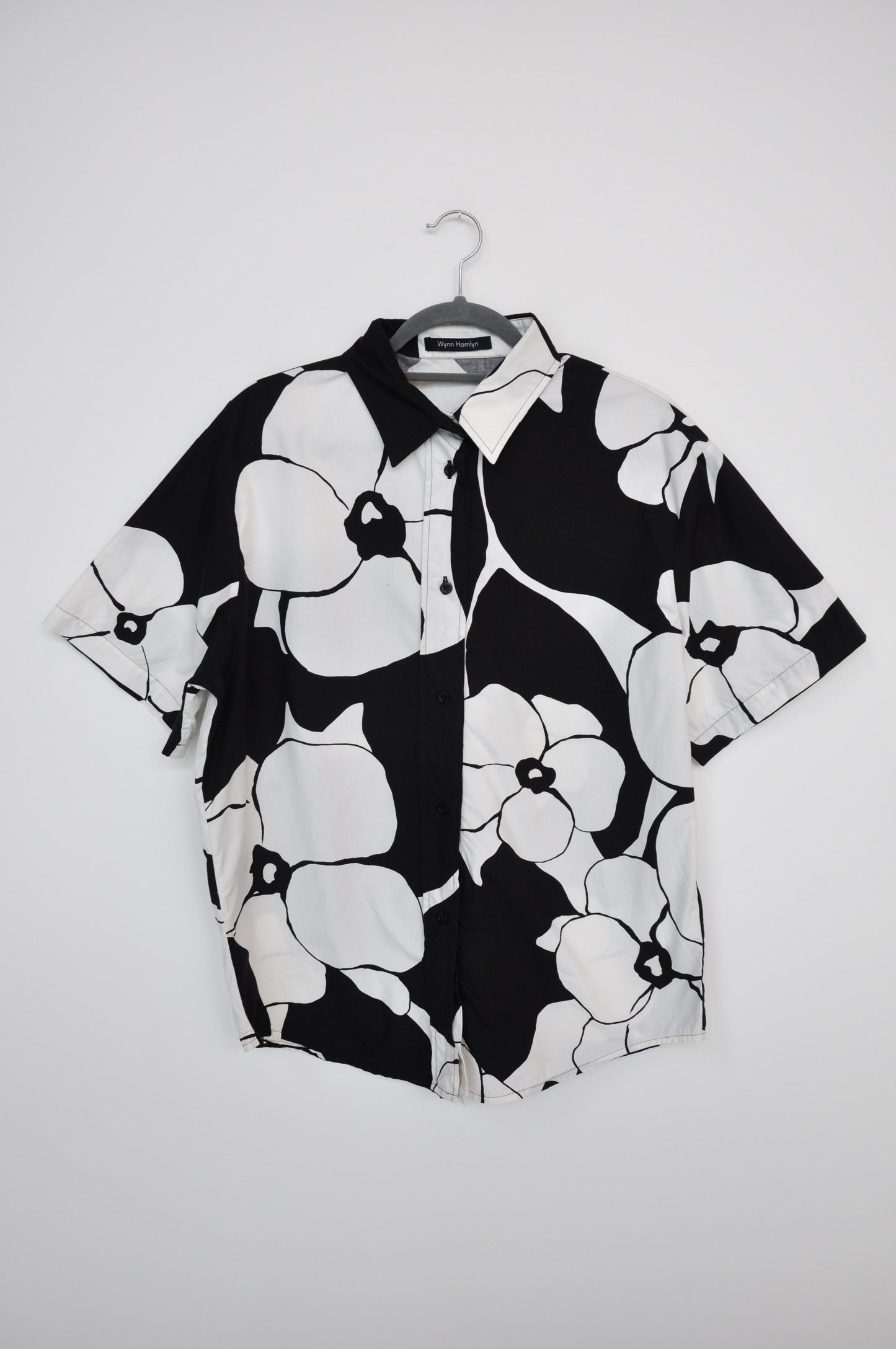 Wynn Hamlyn Floral Shirt - black/white