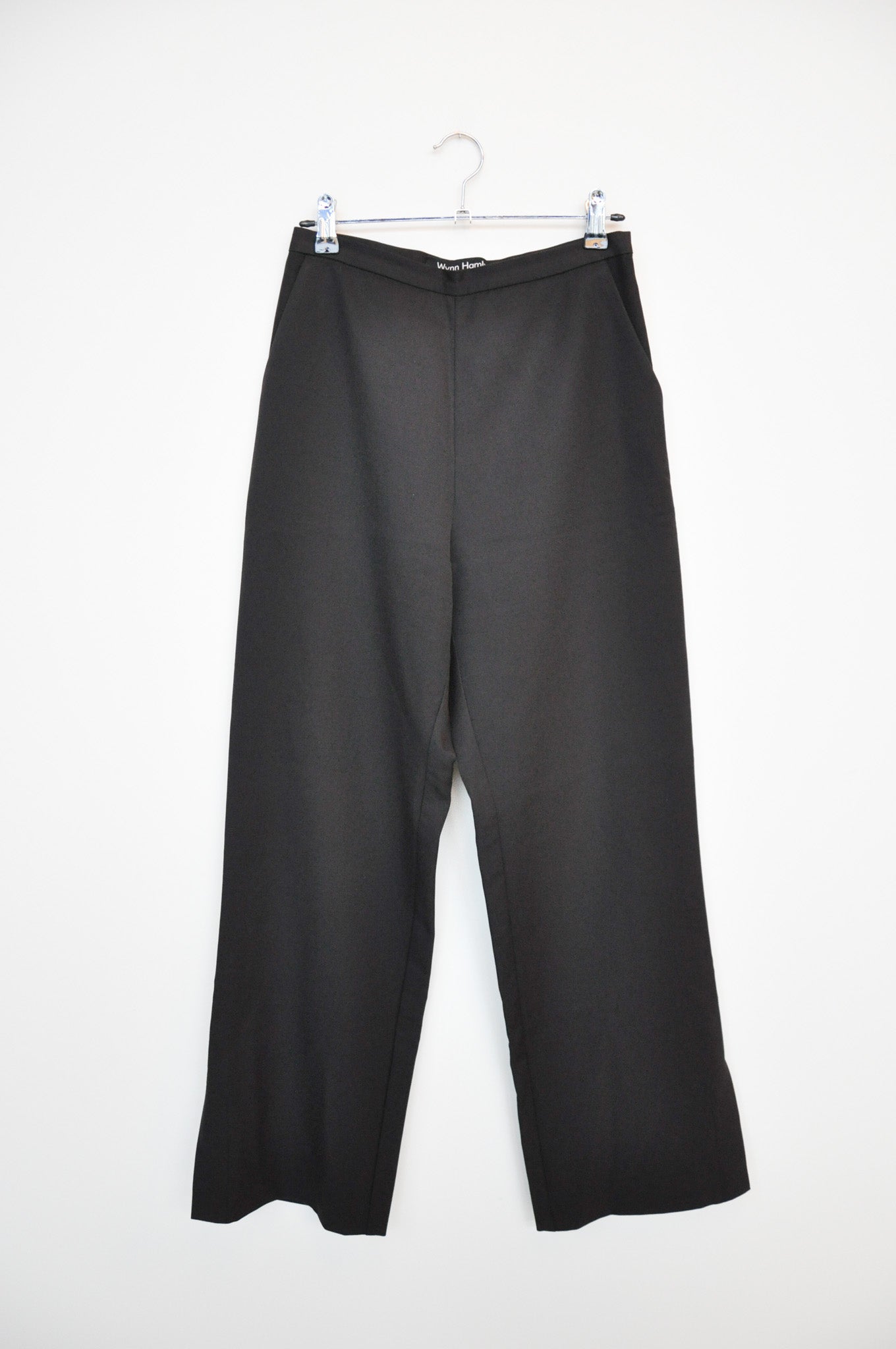 Wynn Hamlyn High Waisted Trousers - Black