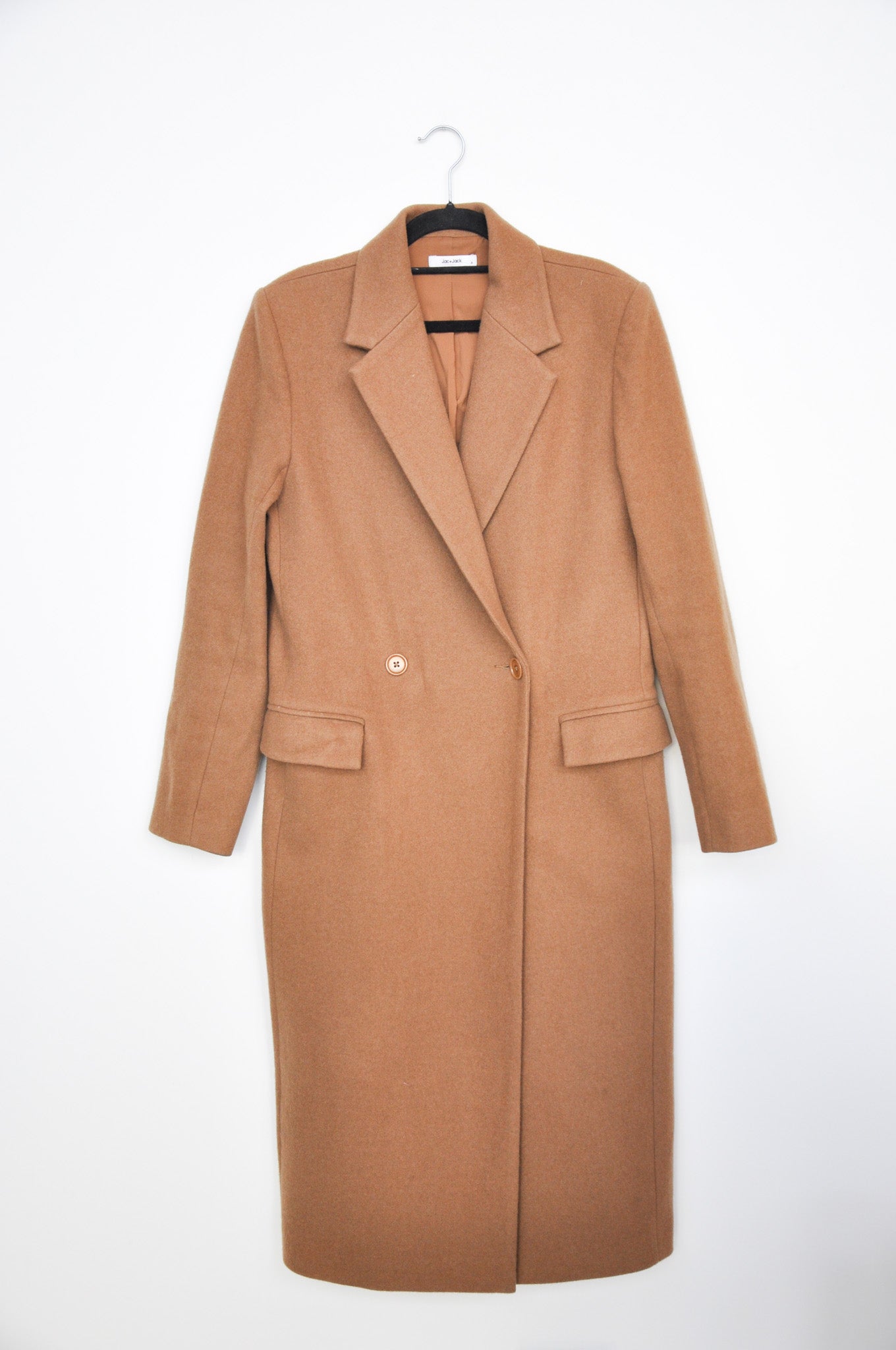 Jac + Jack Merino Coat - Camel