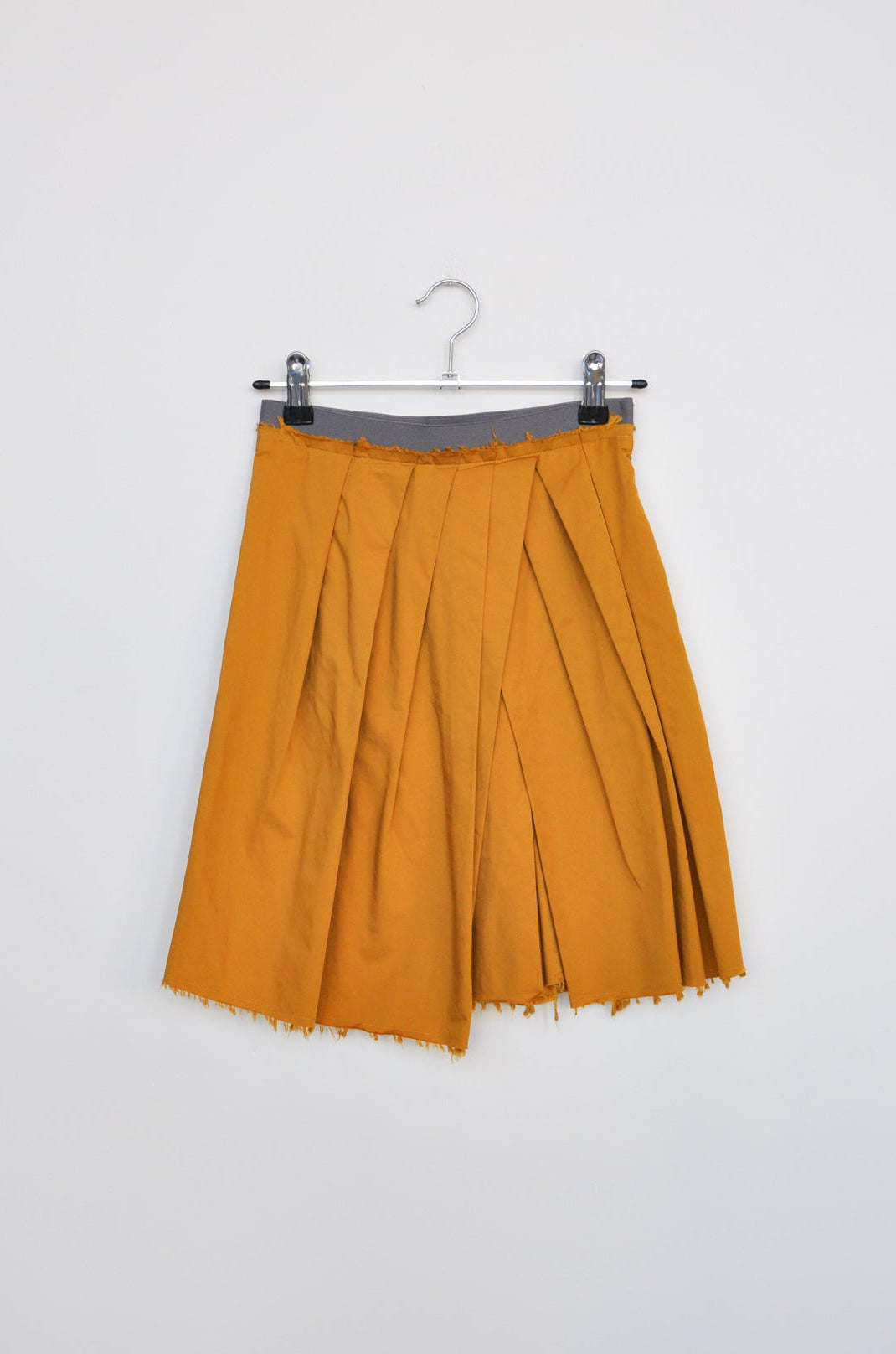 Marni Pleated Skirt - Mustard