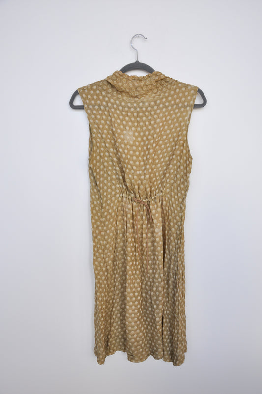 Marilyn Sainty Polka Dot Dress - green