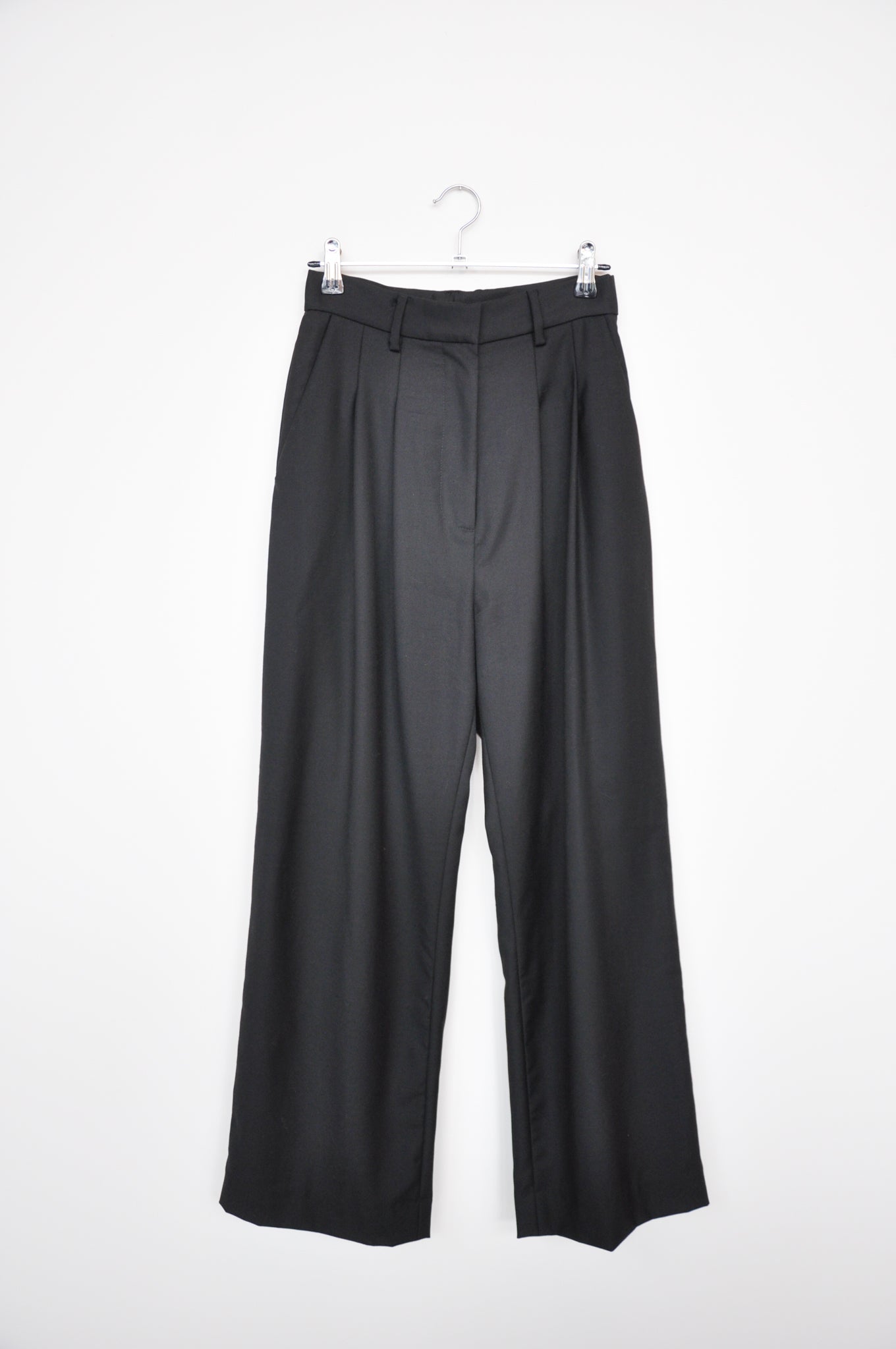 Wynn Hamlyn Trousers - black wool