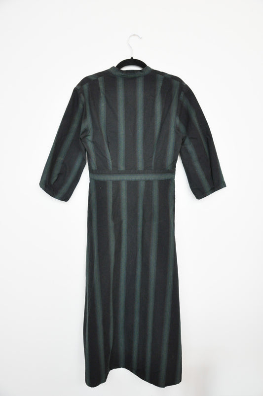 Penny Sage Collette Dress - Emerald Stripe