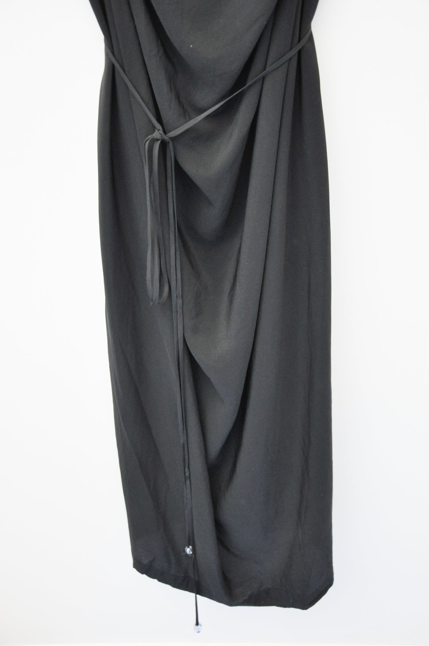 Miss Crabb Silk Dress - black