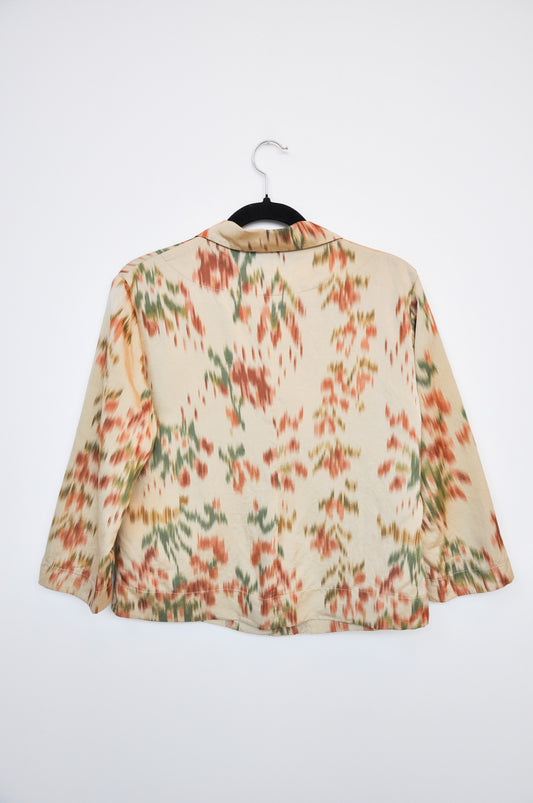 Widdess Jacket - Sand / Rust / Green Floral