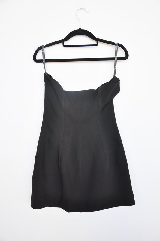 Paris Georgia Strapless Mini Dress - black