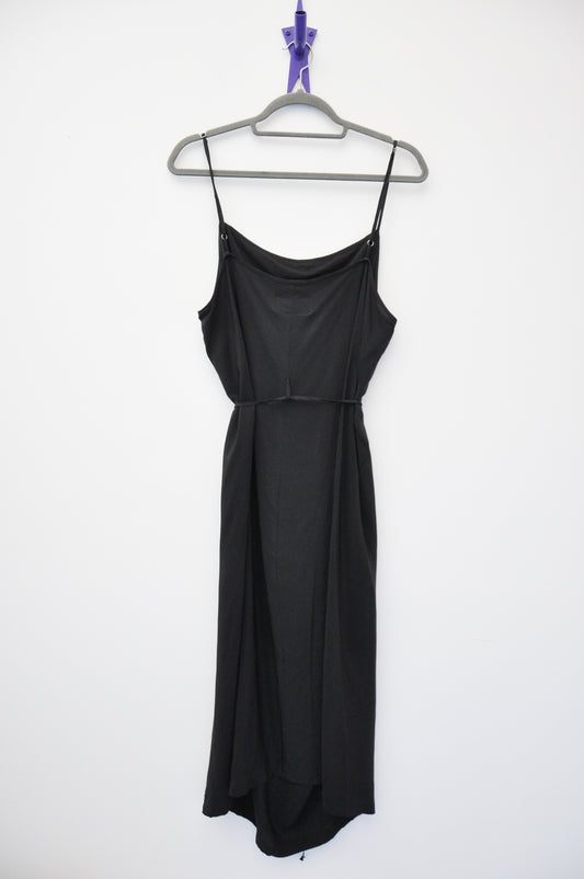 Miss Crabb Silk Dress - black