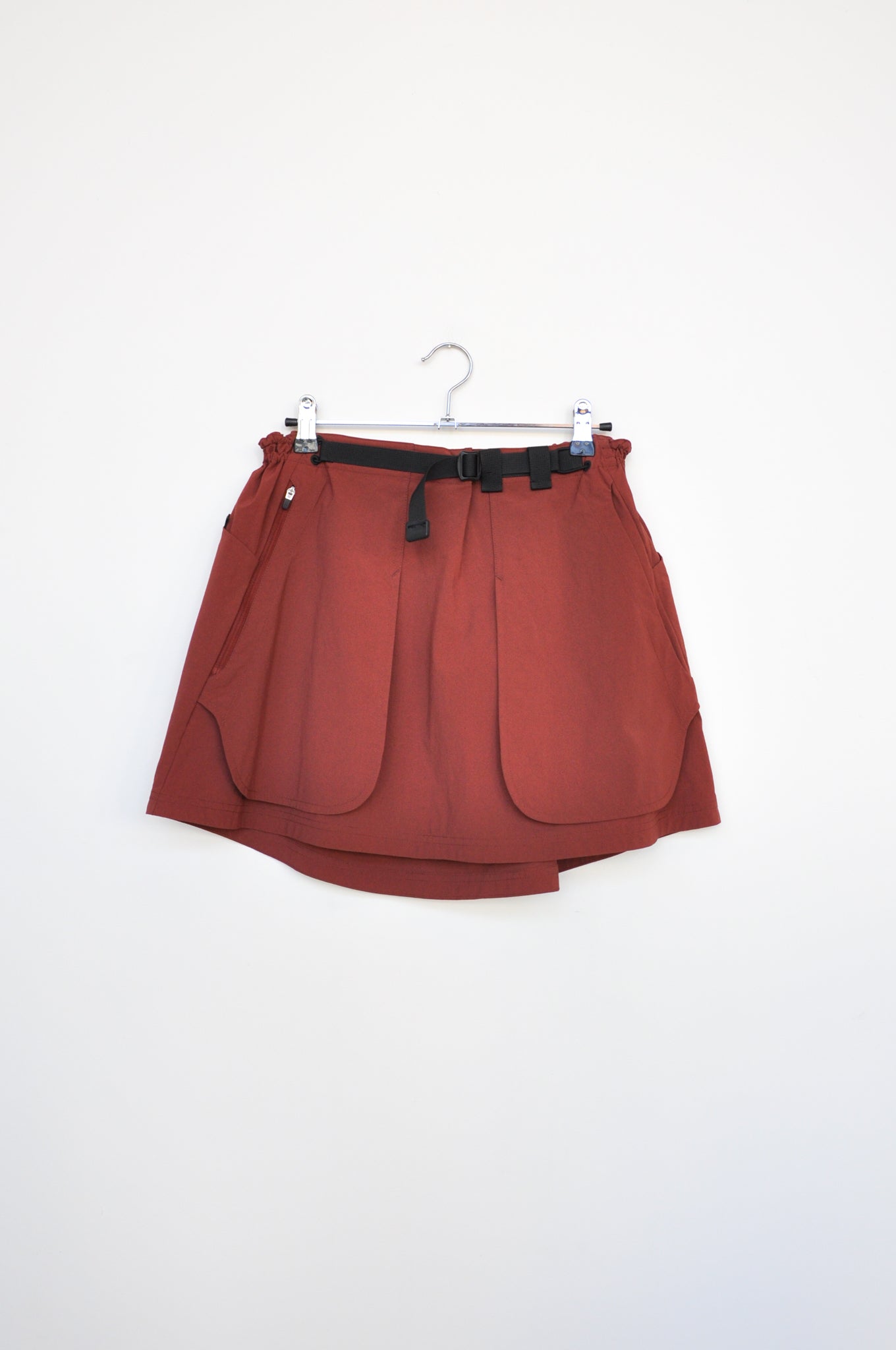 Pa'lante Cargo Skirt - Terracotta Red