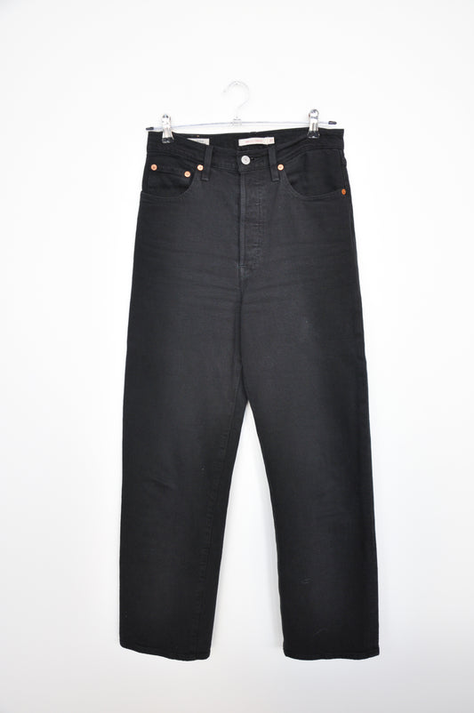Levi's Ribcage Straight Jeans - black