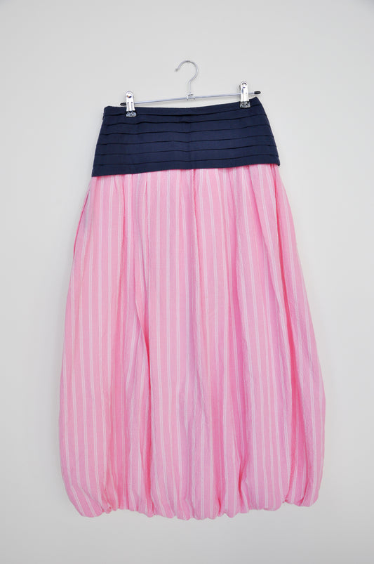 Maggie Marilyn Bubble Skirt Long - pink/navy