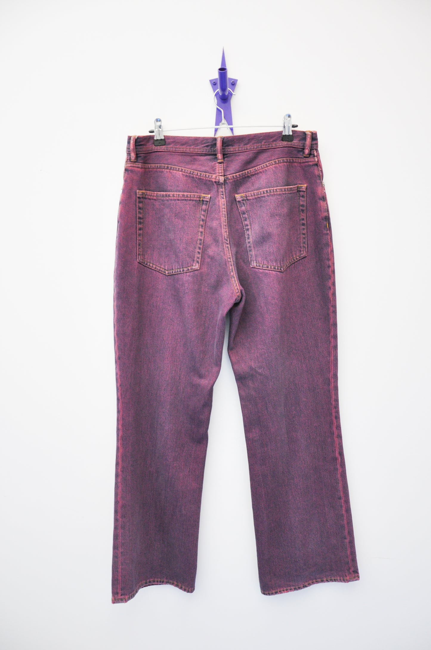 Acne Studios Jeans - dark pink wash