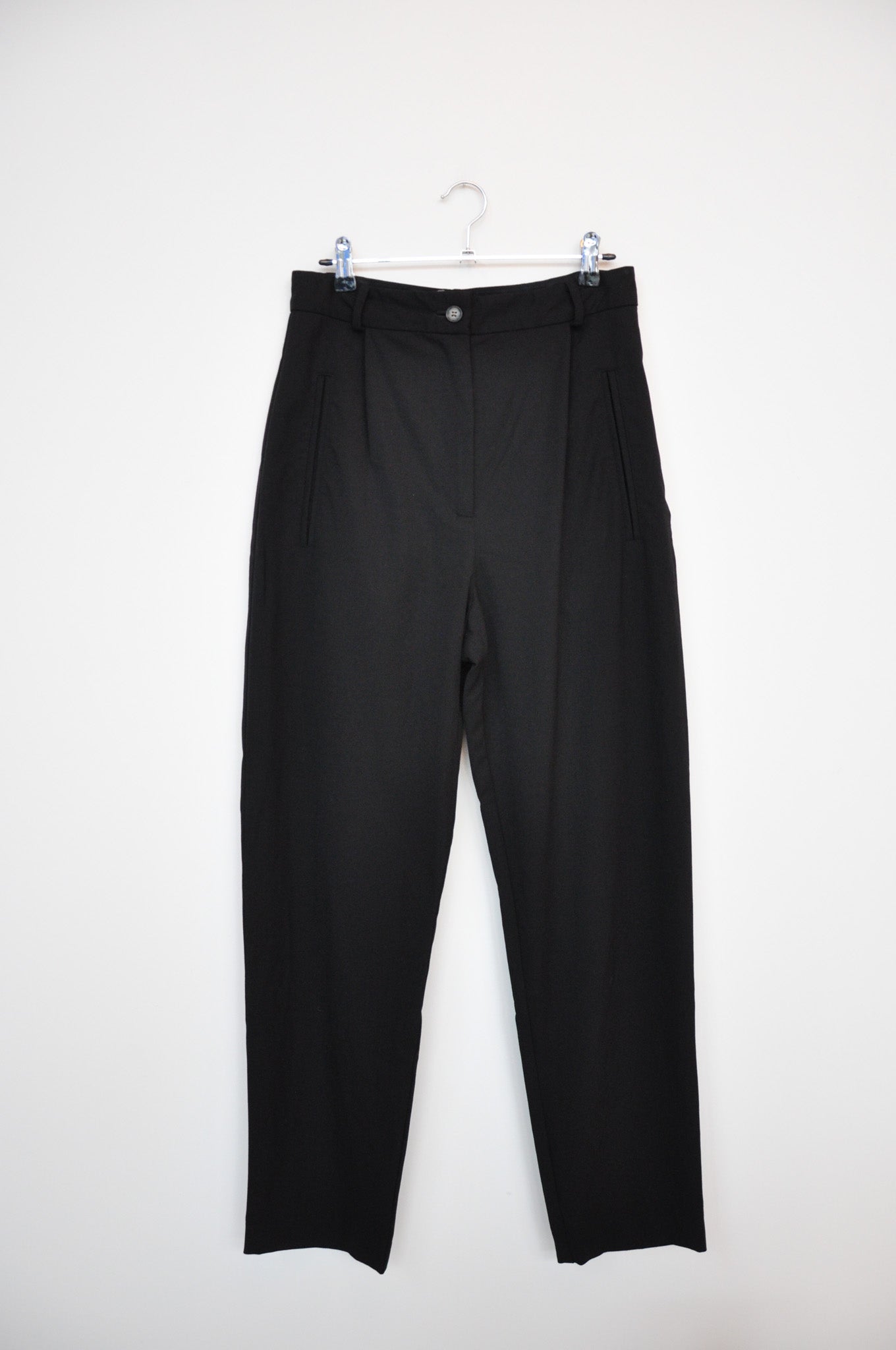 Måhsa Wool Trousers - Black