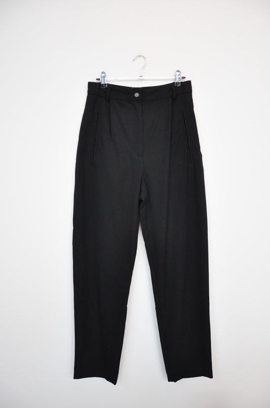 Måhsa Wool Trousers - Black