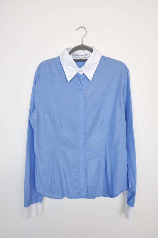 Alexandra Owen Shirt - blue/white