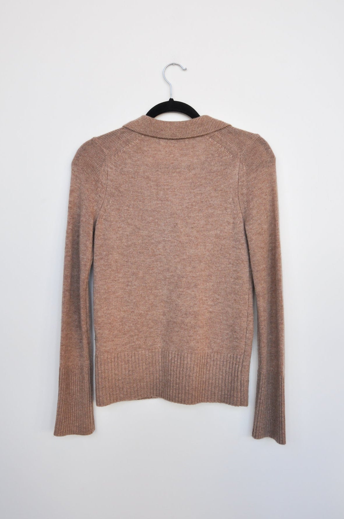 Autograph Merino Cashmere Cardigan - Fawn