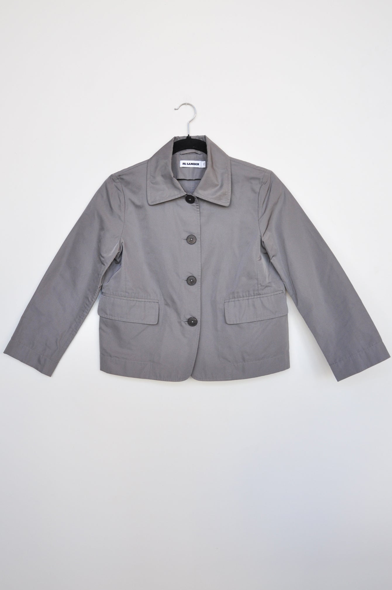 Jill Sander Cropped Jacket - Grey