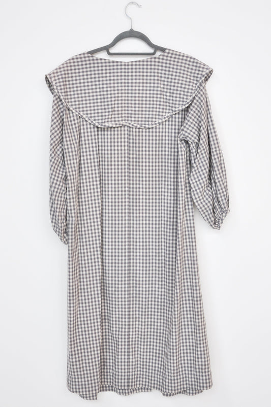 Paige Jansen Gingham Dress - blue/cream