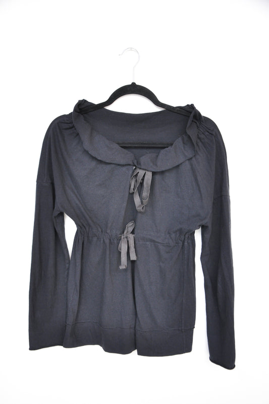 Marni Tie Up Long Sleeve - black