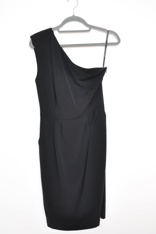 Hellen Cherry Off The Shoulder Dress - black