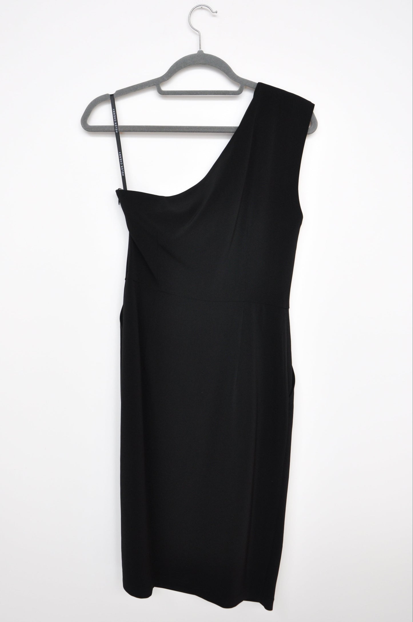 Hellen Cherry Off The Shoulder Dress - black