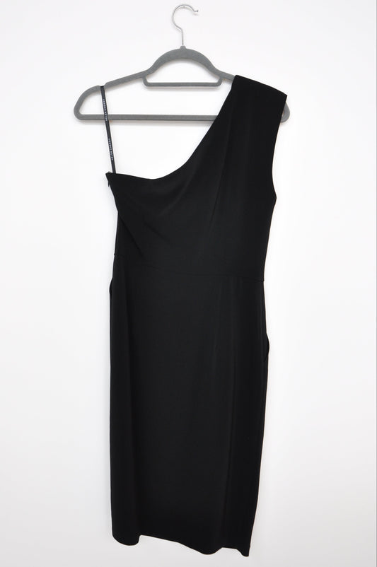 Hellen Cherry Off The Shoulder Dress - black