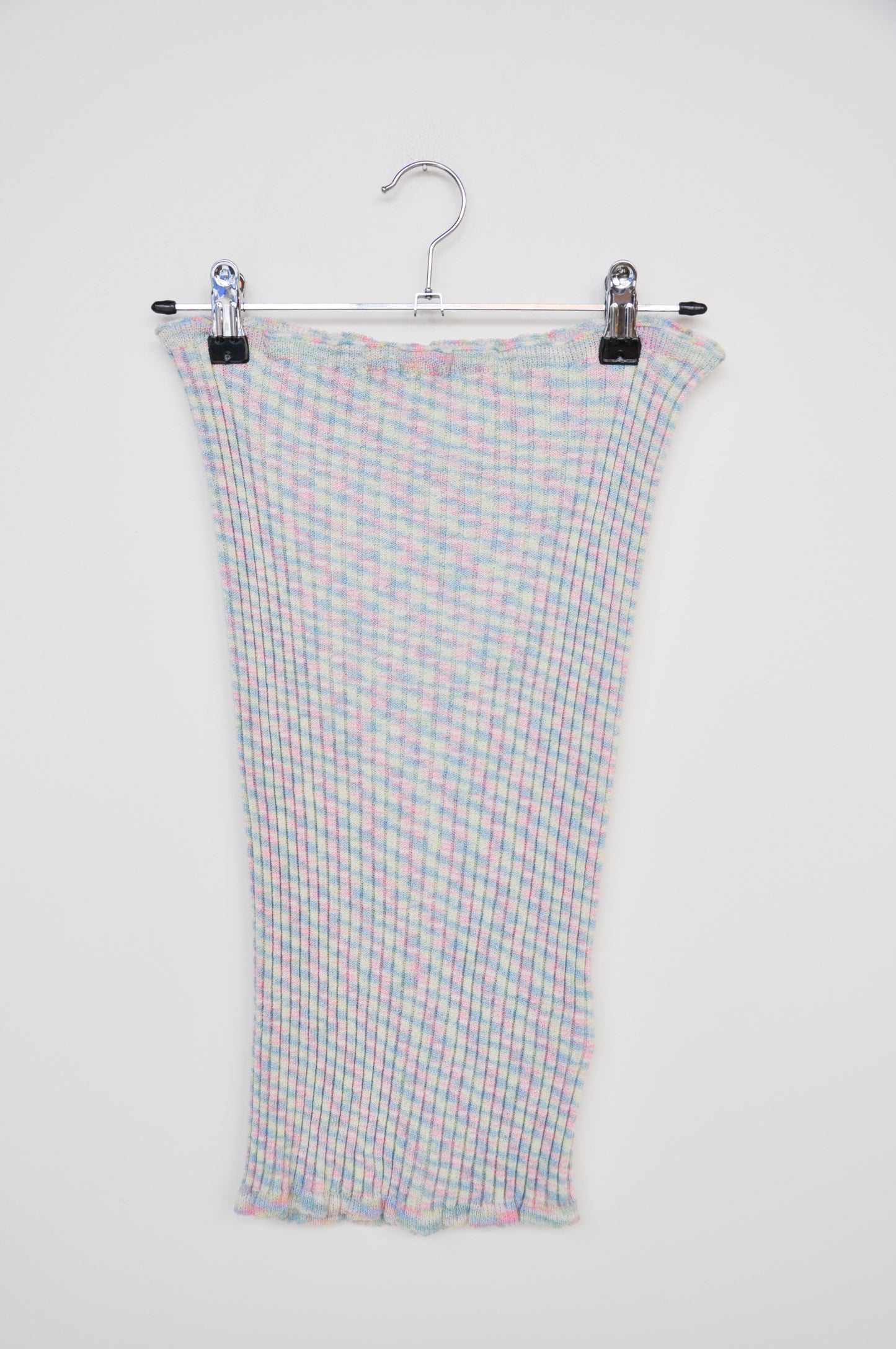 Georgia Alice Ribbed Tube Top - multi blue/pink