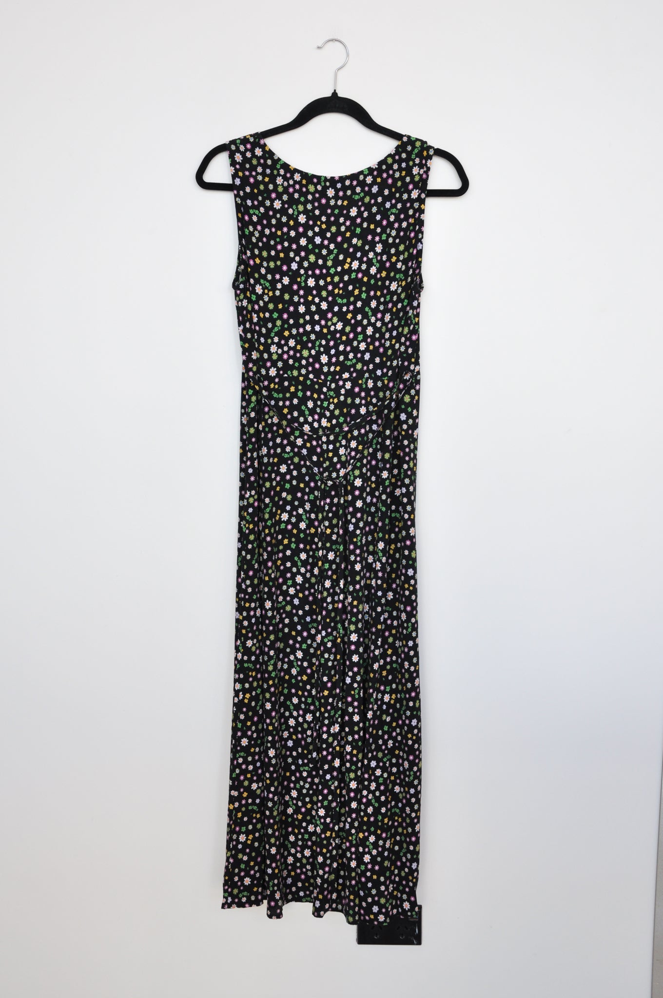 Twenty-Seven Names Dress - Black / Flowers