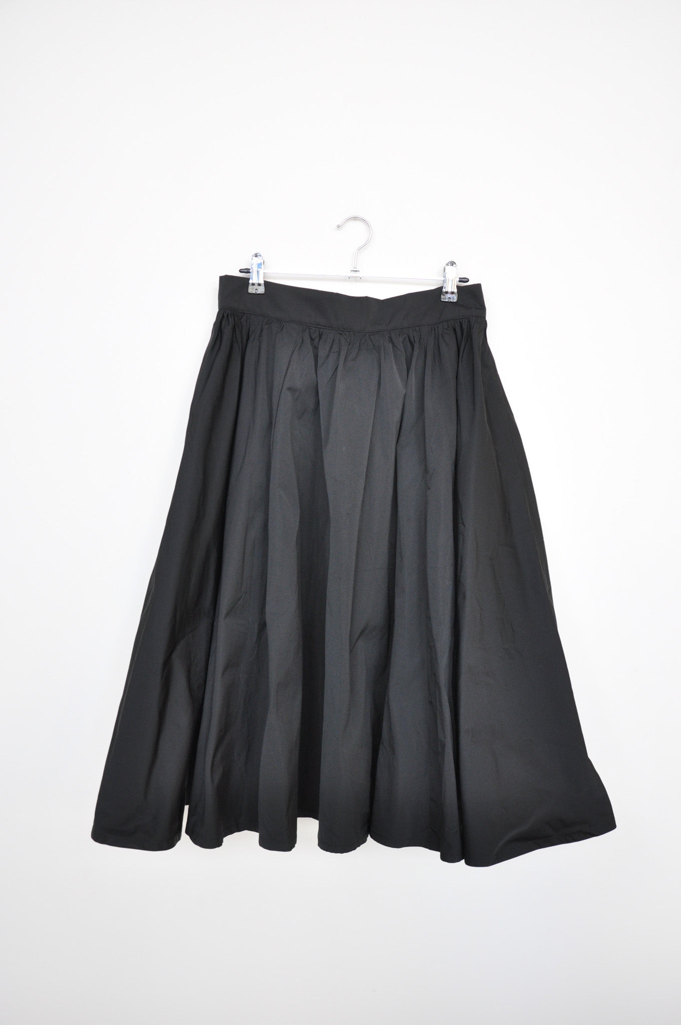 Benjamin Alexander Gathered Skirt - Black
