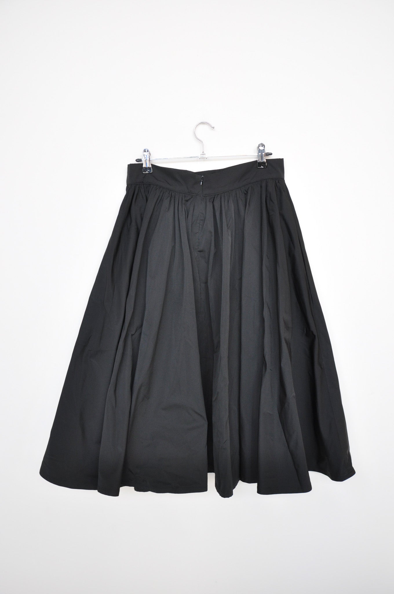 Benjamin Alexander Gathered Skirt - Black