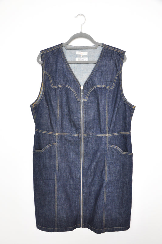 Nudie Jeans Sleeveless Dress - blue