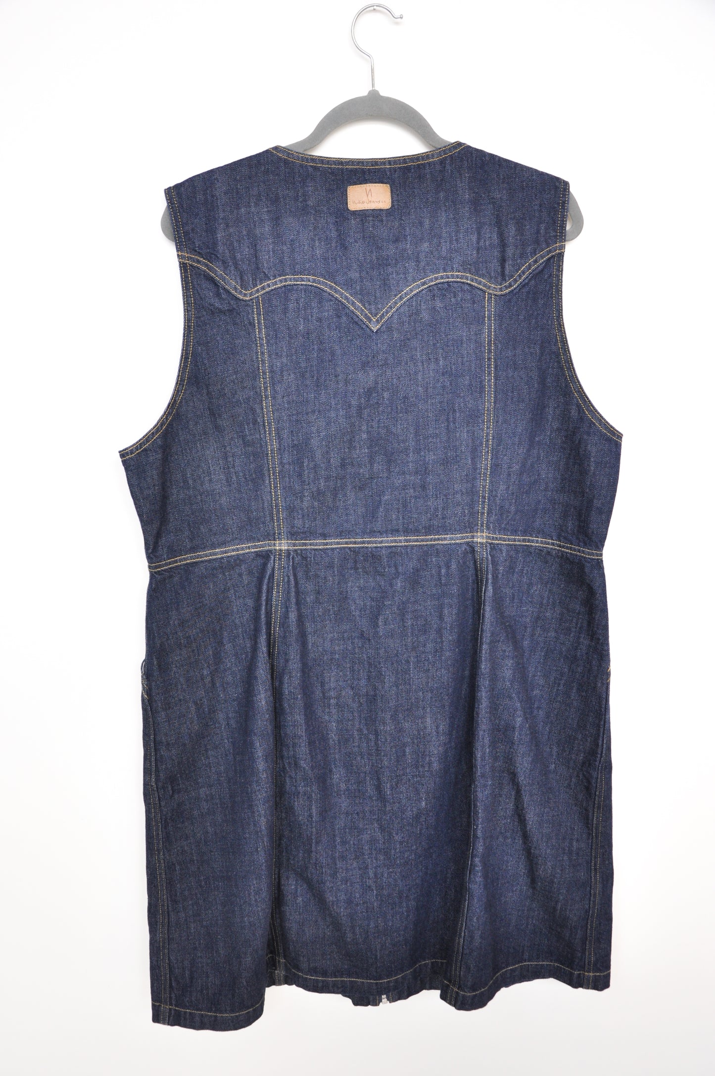 Nudie Jeans Sleeveless Dress - blue