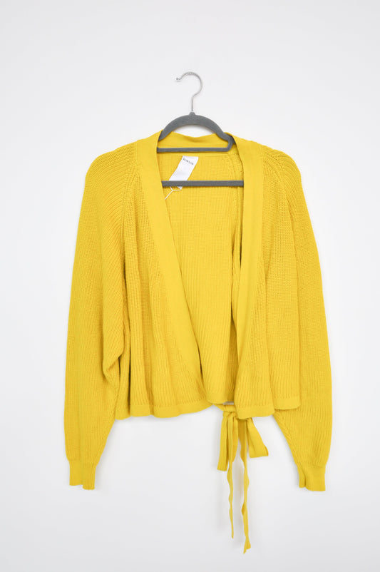 Kowtow Knit Wrap - yellow
