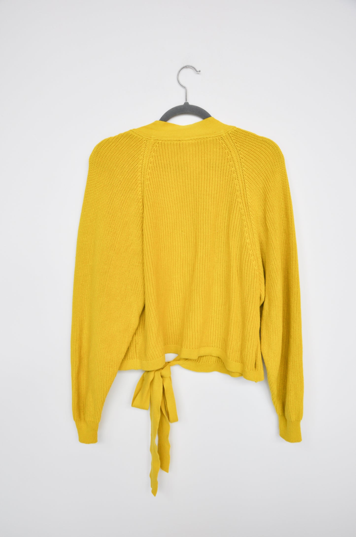 Kowtow Knit Wrap - yellow