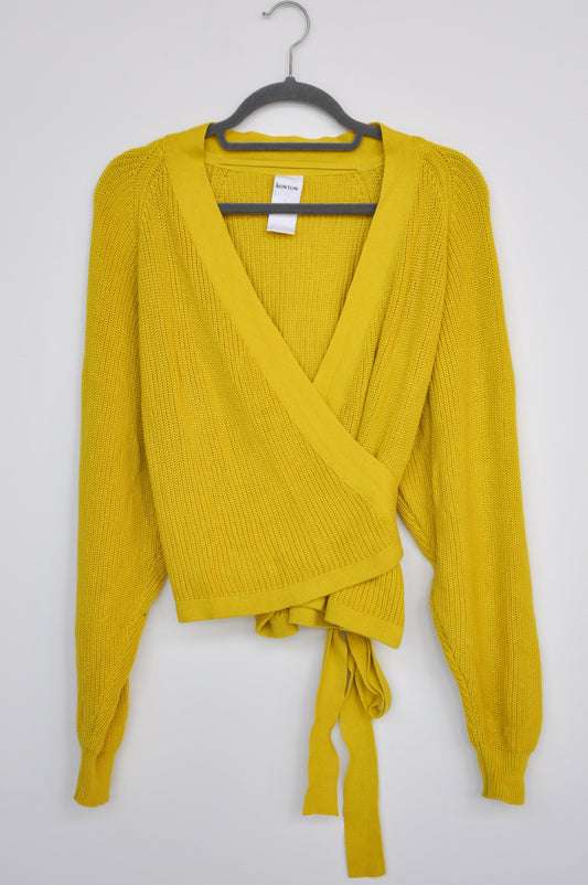 Kowtow Knit Wrap - yellow