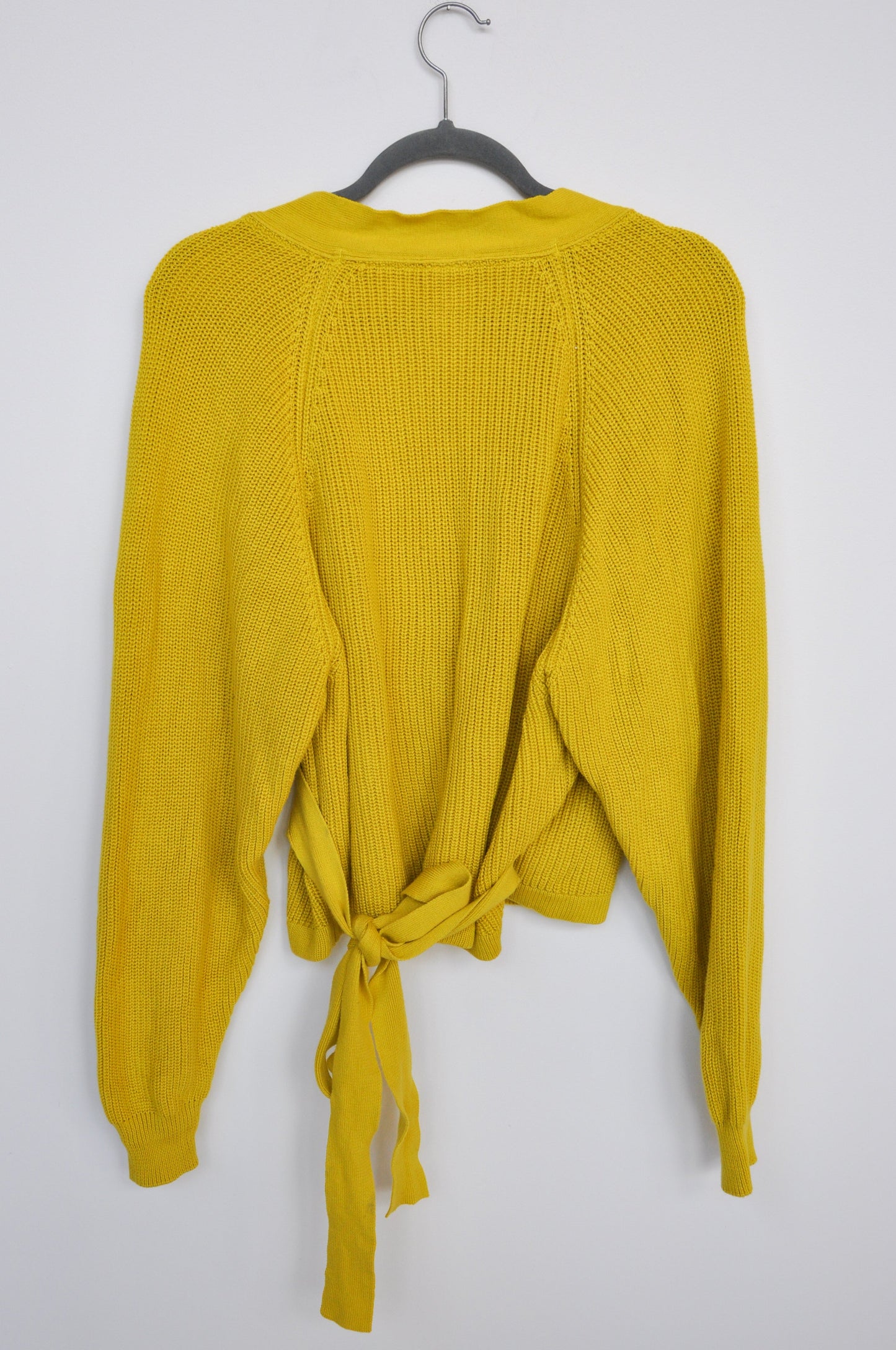 Kowtow Knit Wrap - yellow