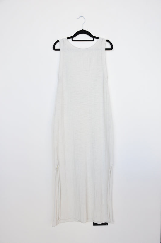 Rus Knit Dress - white