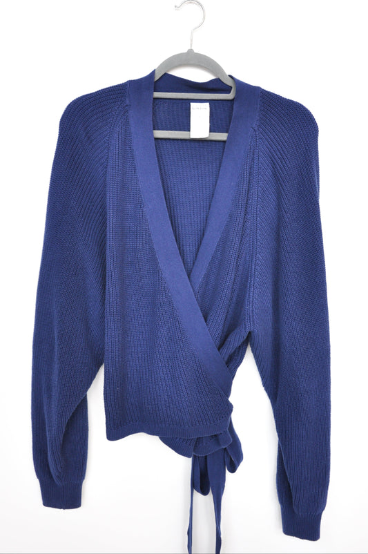 Kowtow Knit Wrap - blue