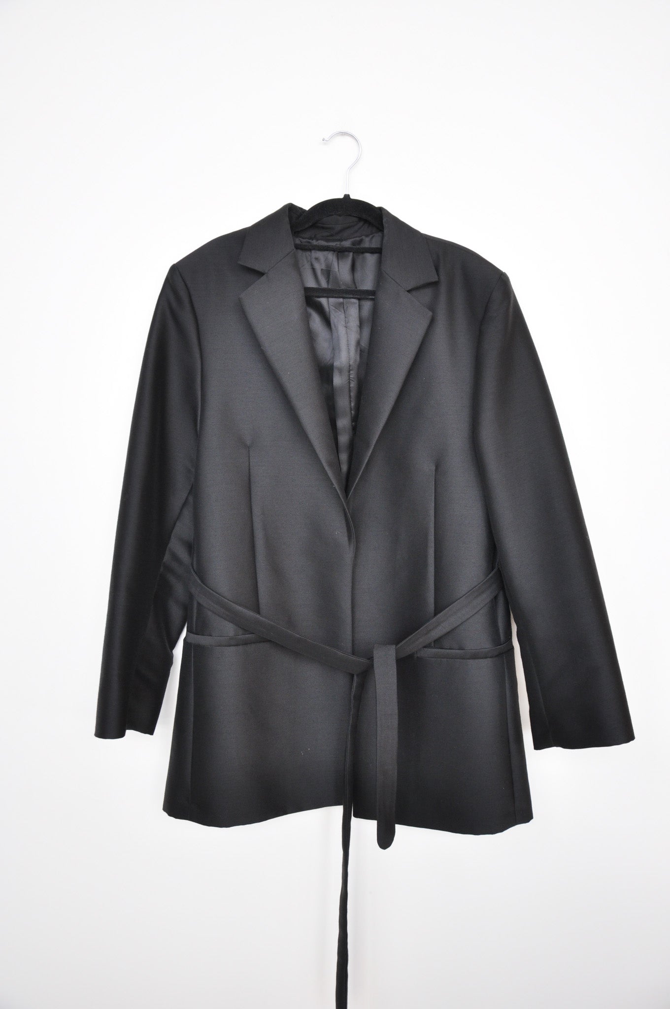 Totême Belted Evening Blazer - Black