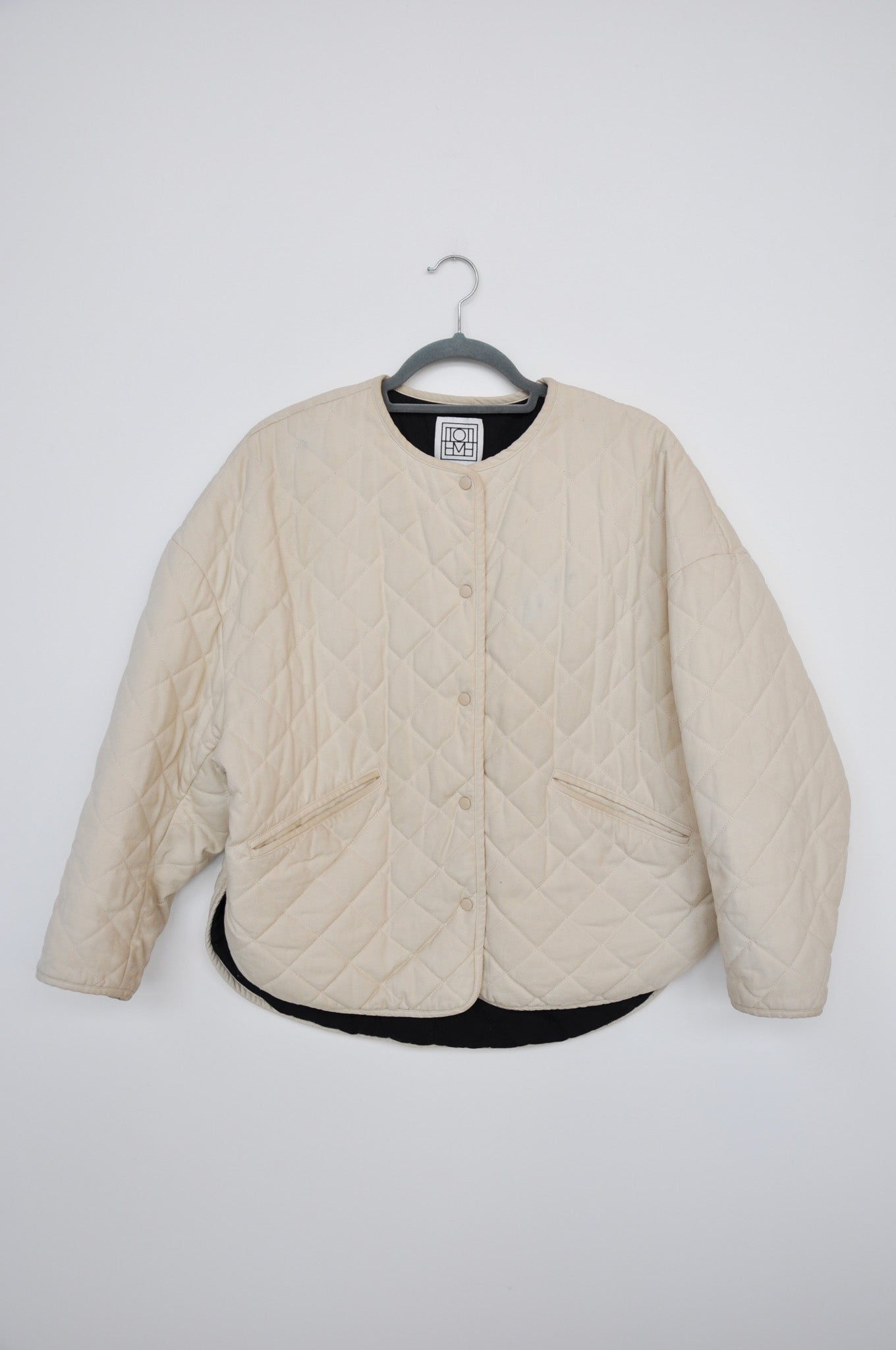 Toteme Quilted Jacket - Fawn