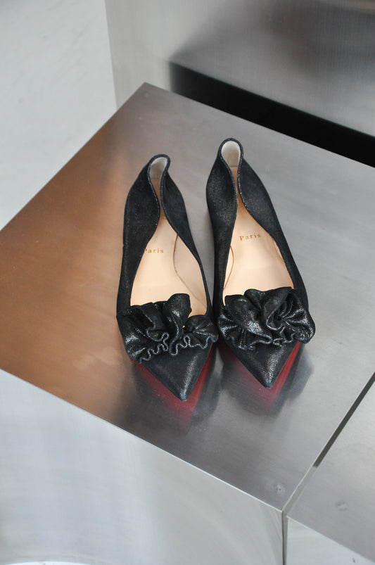 Christian Louboutin Anemosea Flats - black/sparkle