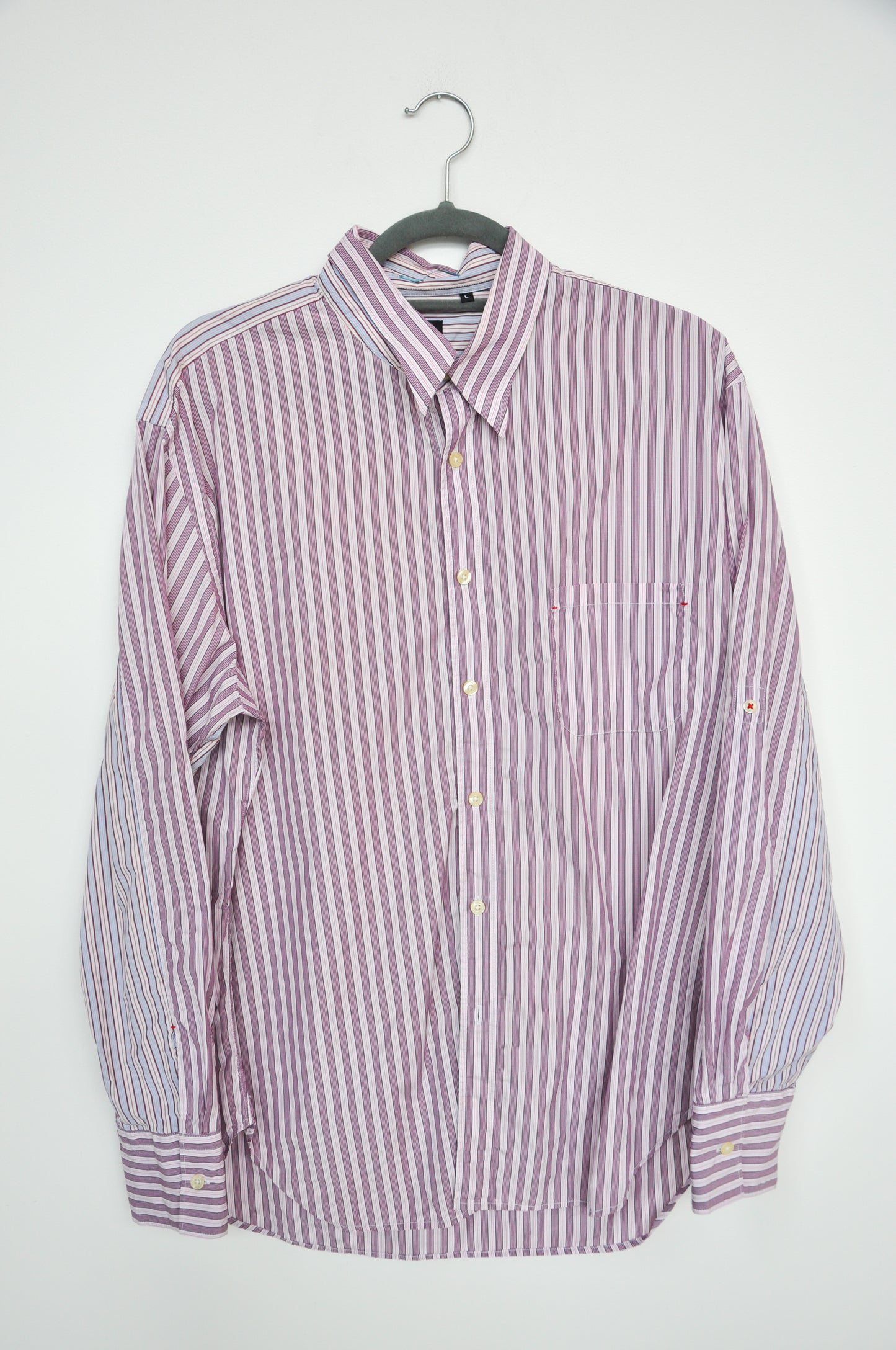 Paul Smith Stripe Shirt - pink/purple/blue/white